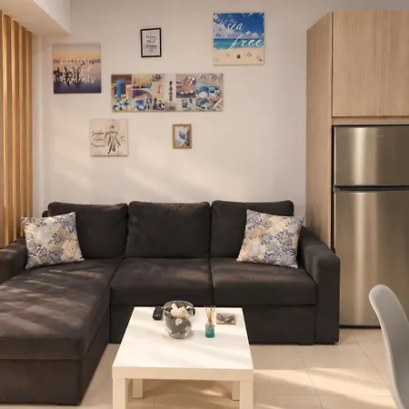 Blue - Comfy Center Rodos شقة *
