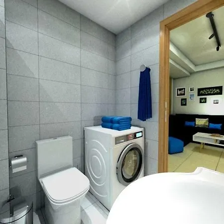 Blue - Comfy Center Rodos شقة *